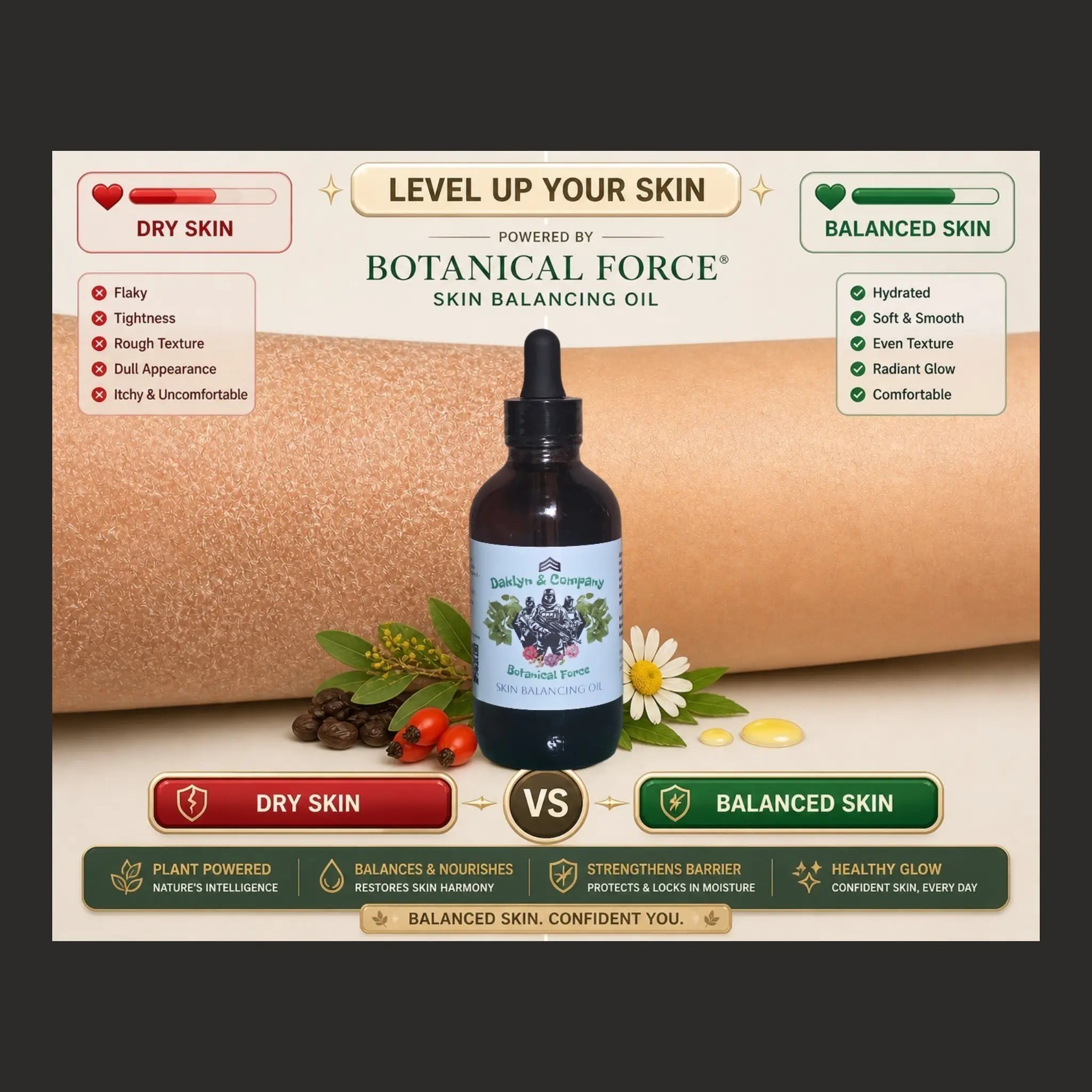 Botanical Force Skin Balancing Oil 4 fl. oz. 100% plant base image3